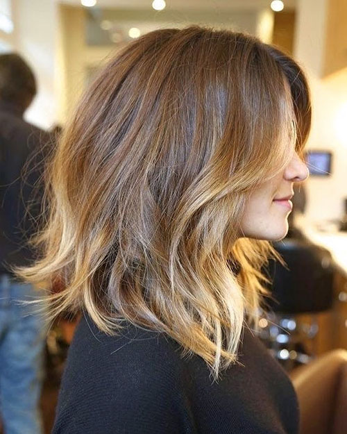Brown To Blonde Ombre Short Hair
