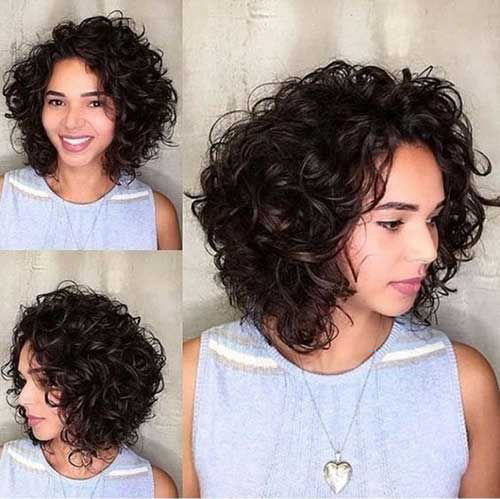 Short Wavy Curly Hair