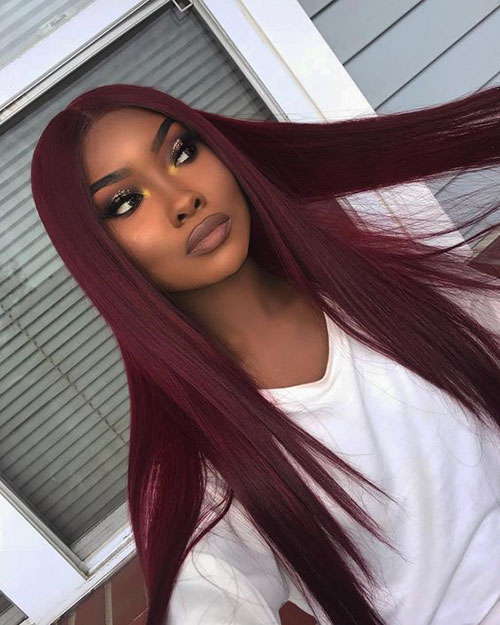 Hair Color Pictures For Dark Skin