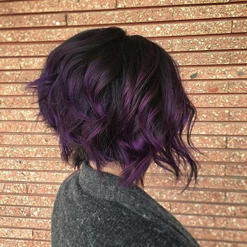 Purple And Brown Hair Ideas For Women