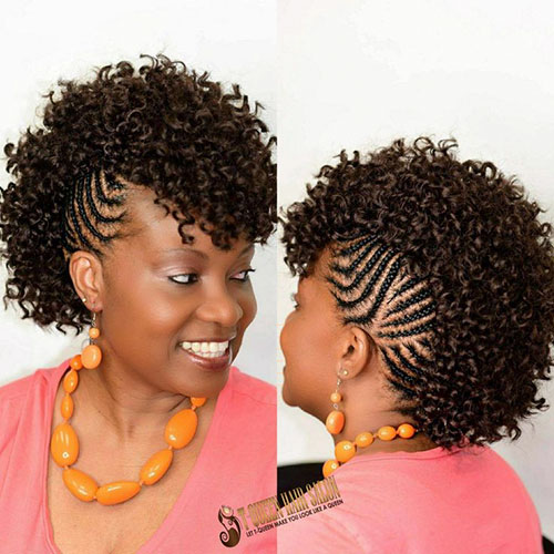 Black Girl Mohawk Hairstyles