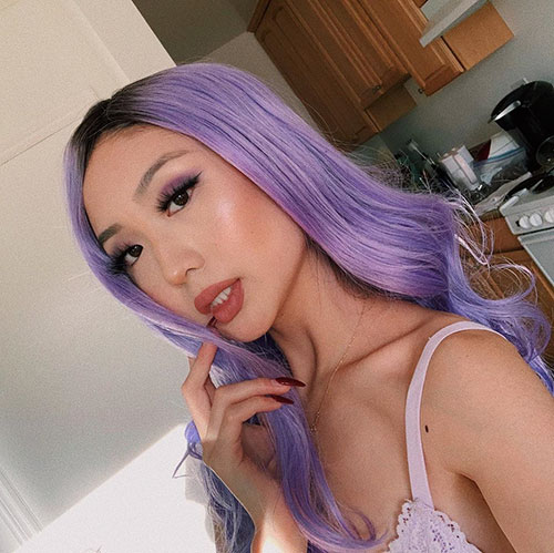 Purple Hair Color Styles
