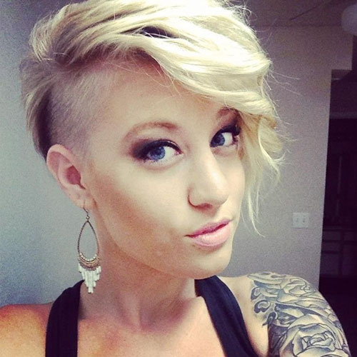 Shaved Hair Designs For Women