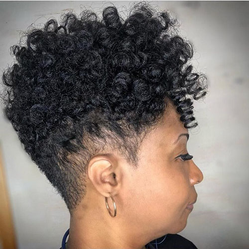 Black Girl Mohawk Haircuts