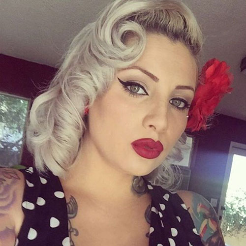 Rockabilly Hairstyles For Long Hair