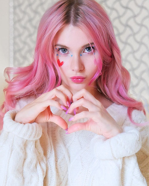 Pink Hairstyle