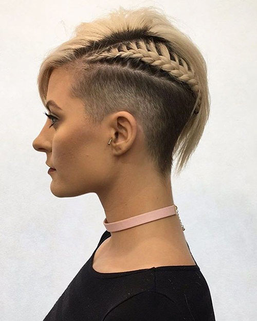 Shaved Hair Styles For Women With Short Hair