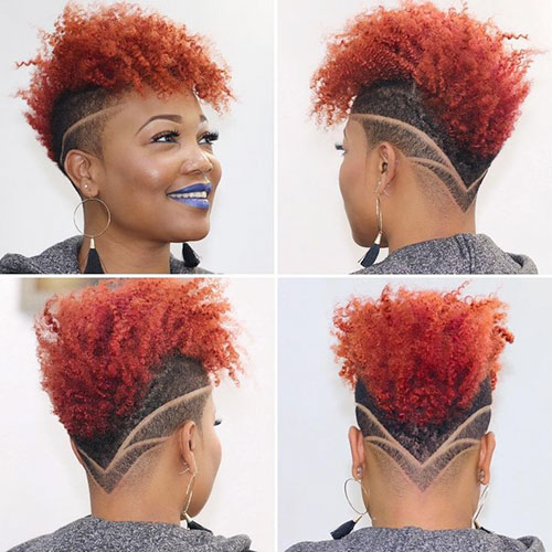 Black Girl Mohawk Hairstyles