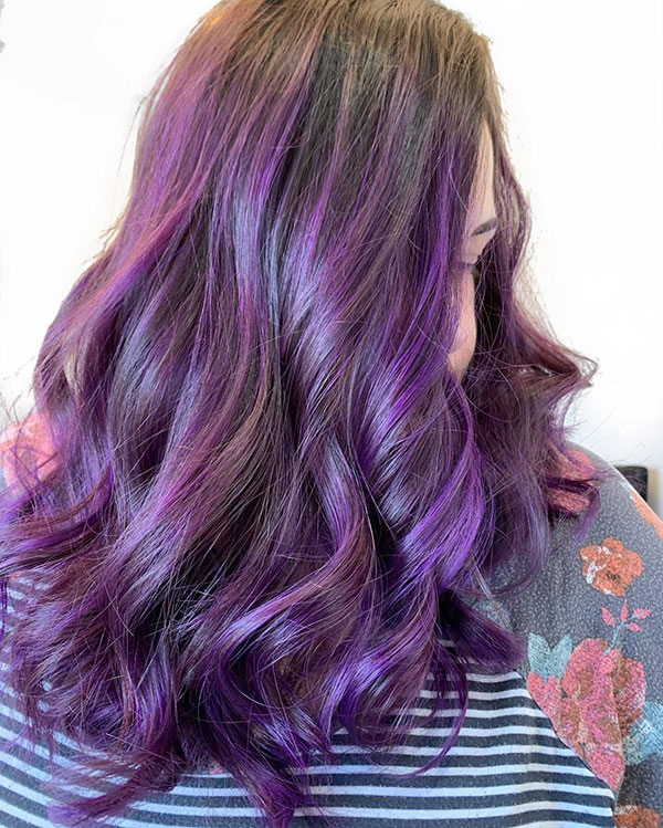 Purple Hair For Women