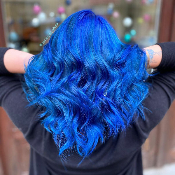 Blue Hairstyles