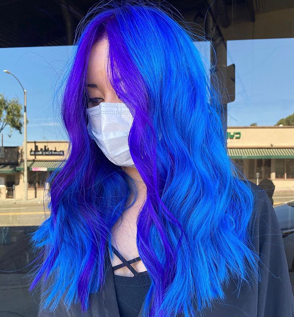 Blue Hair Images