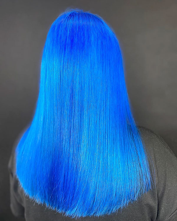 Beautiful Blue Hair