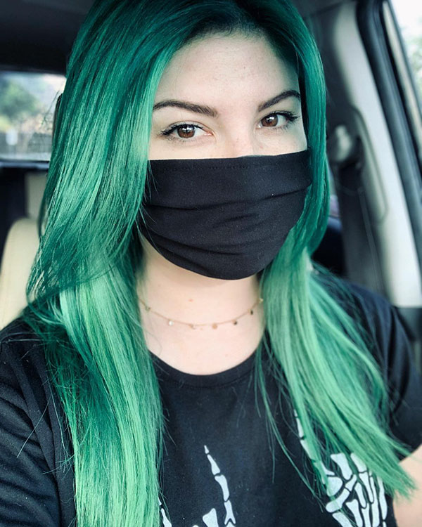 Beautiful Green Hair